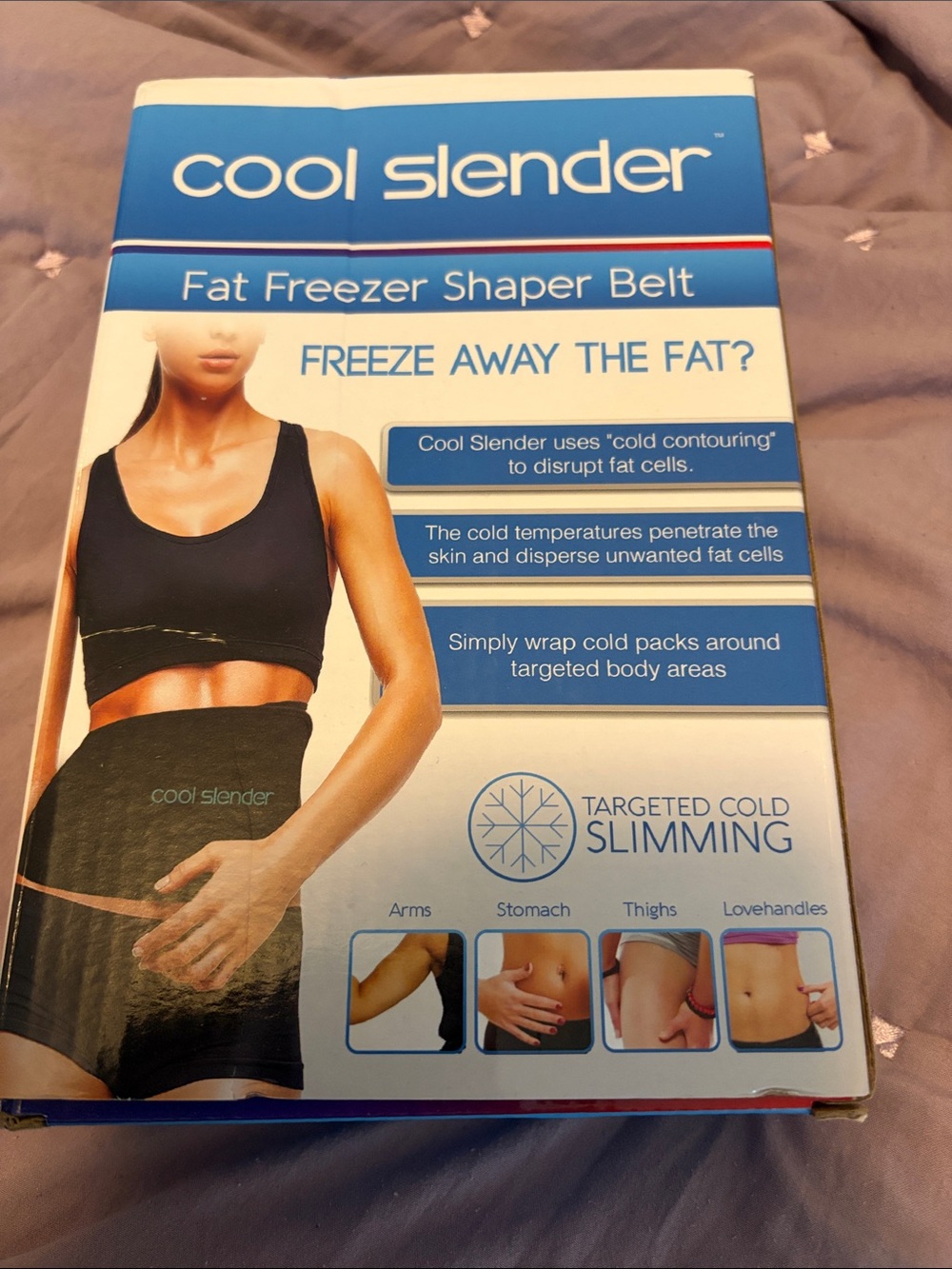 Fat Freezer Shaper Belt - Black